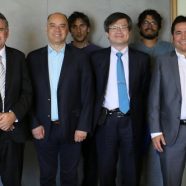 Nobel Prize in Physics 2014 who created LED visited CMM before talk at Congreso del Futuro