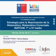 Webinar Matemática Conectada MatCon — 7º a IV Medio