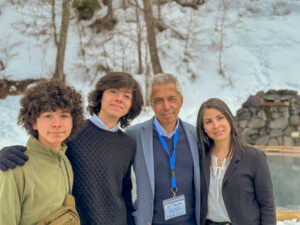 Prof. Mauricio Sepúlveda y familia