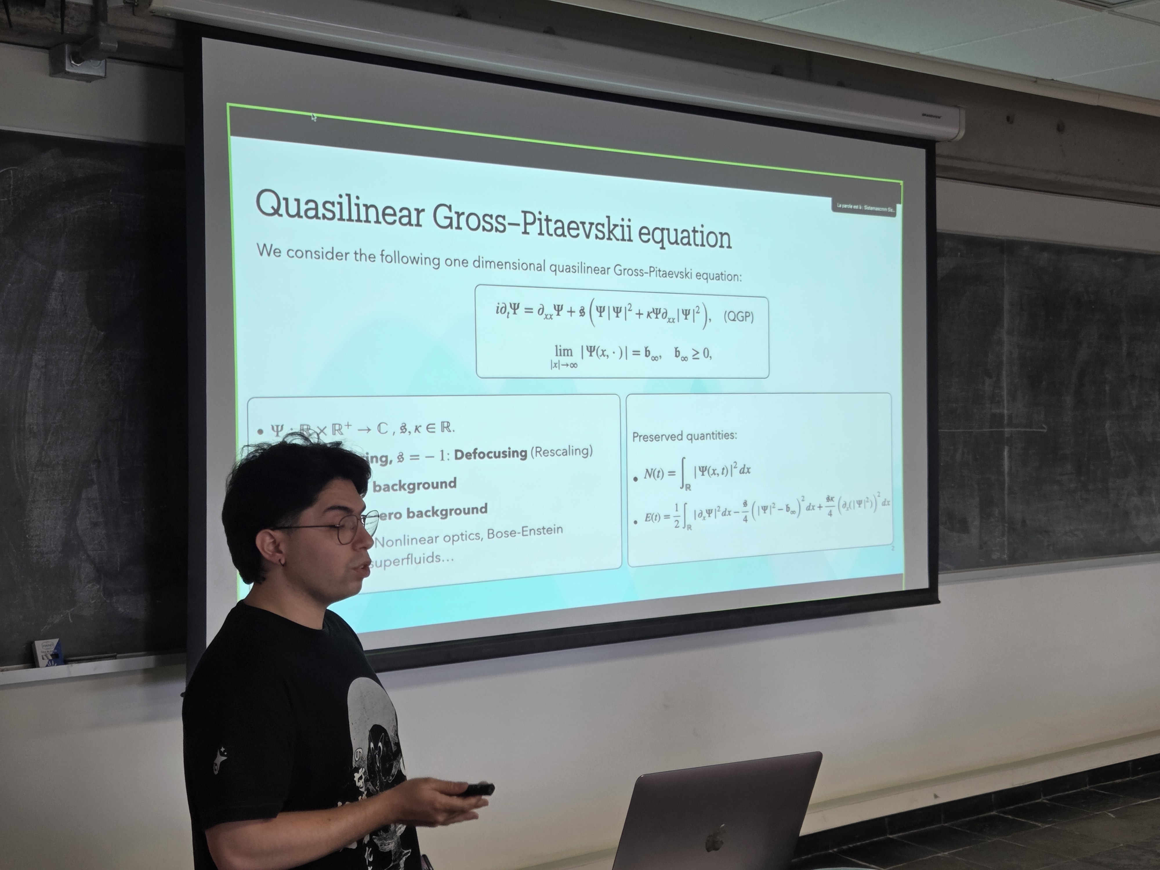 CMM and Inria Lead International Workshop Bringing Together Global Experts in Dispersive Equations